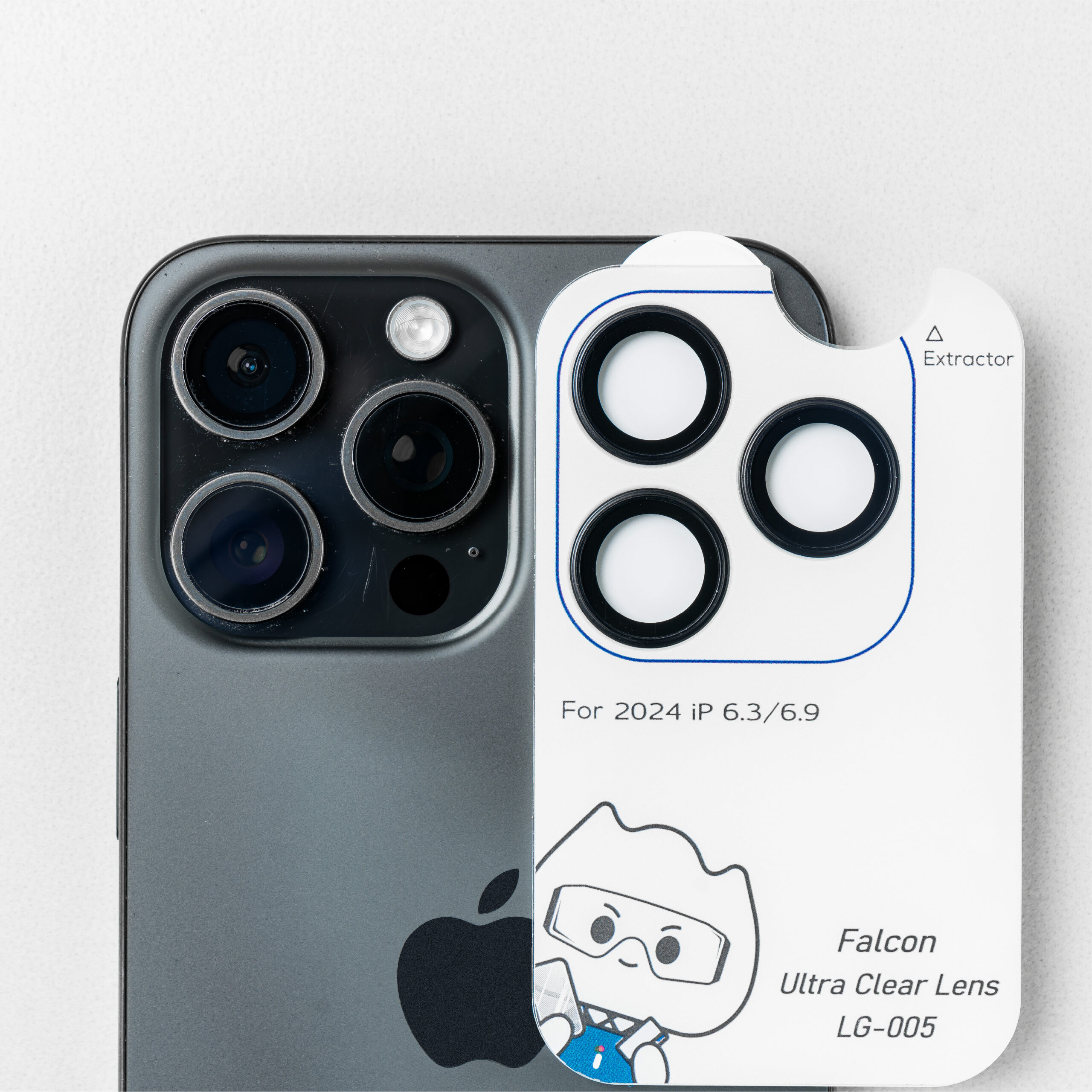 Lente protector Falcon para iPhone 16